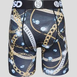 PSD Underwear Ice & Chains -Mens Sales 122180073 blk 4