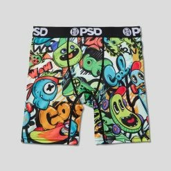 PSD Underwear Graffiti Street 2 Pack -Mens Sales 122280020 mul 4