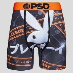 PSD Underwear Playboy - Tokyo Scene -Mens Sales 123180005 BLK 2