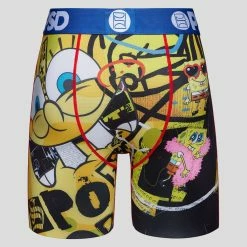 PSD Underwear SpongeBob SquarePants - No Problemo -Mens Sales 123180008 MUL 4