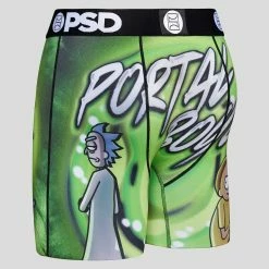 PSD Underwear Rick And Morty - Portal Boyz -Mens Sales 123180013 GRN 3