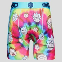 PSD Underwear Rick And Morty - Spiral Dye -Mens Sales 123180016 MUL 4
