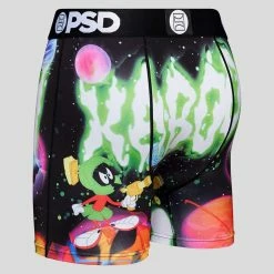 PSD Underwear Looney Tunes - Martian Galaxy -Mens Sales 123180033 BLK 3