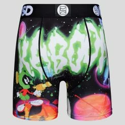 PSD Underwear Looney Tunes - Martian Galaxy -Mens Sales 123180033 BLK 4