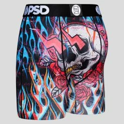 PSD Underwear Flames N Bones -Mens Sales 123180111 MUL 3