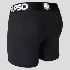 PSD Underwear Solids 3 Pack - Black -Mens Sales 222180124 BLK 4