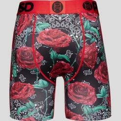 PSD Underwear Bandana Roses -Mens Sales 321180058 blk 4