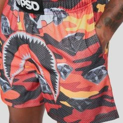 PSD Underwear Warface Fire Diamond Camo Active Short -Mens Sales 3211B1019 MUL 4