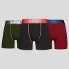 PSD Underwear Solids 3 Pack - Dark Heather -Mens Sales 322180170 MUL 1
