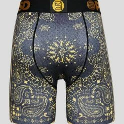 PSD Underwear Micro Mesh - Baller Bandana Gold -Mens Sales 421180064 blk 4