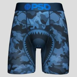 PSD Underwear Pro Tight 9" - Blue Steel Camo -Mens Sales 422180028 BLU 2