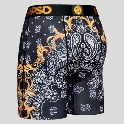 PSD Underwear Paisley Luxury -Mens Sales 422180034 blk 3