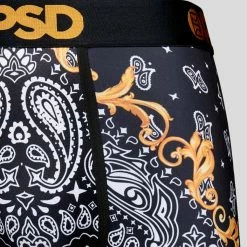 PSD Underwear Paisley Luxury -Mens Sales 422180034 blk 5