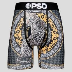 PSD Underwear Rich Leopard -Mens Sales 422180073 BLK 2