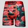 PSD Underwear Spliced Red Roses -Mens Sales 422180160 RED 1