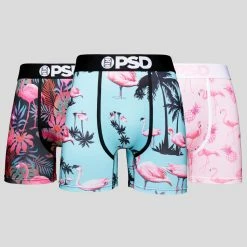 PSD Underwear 3 Pack - Flamingo Jungle