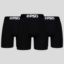 PSD Underwear Modal 3 Pack - Black