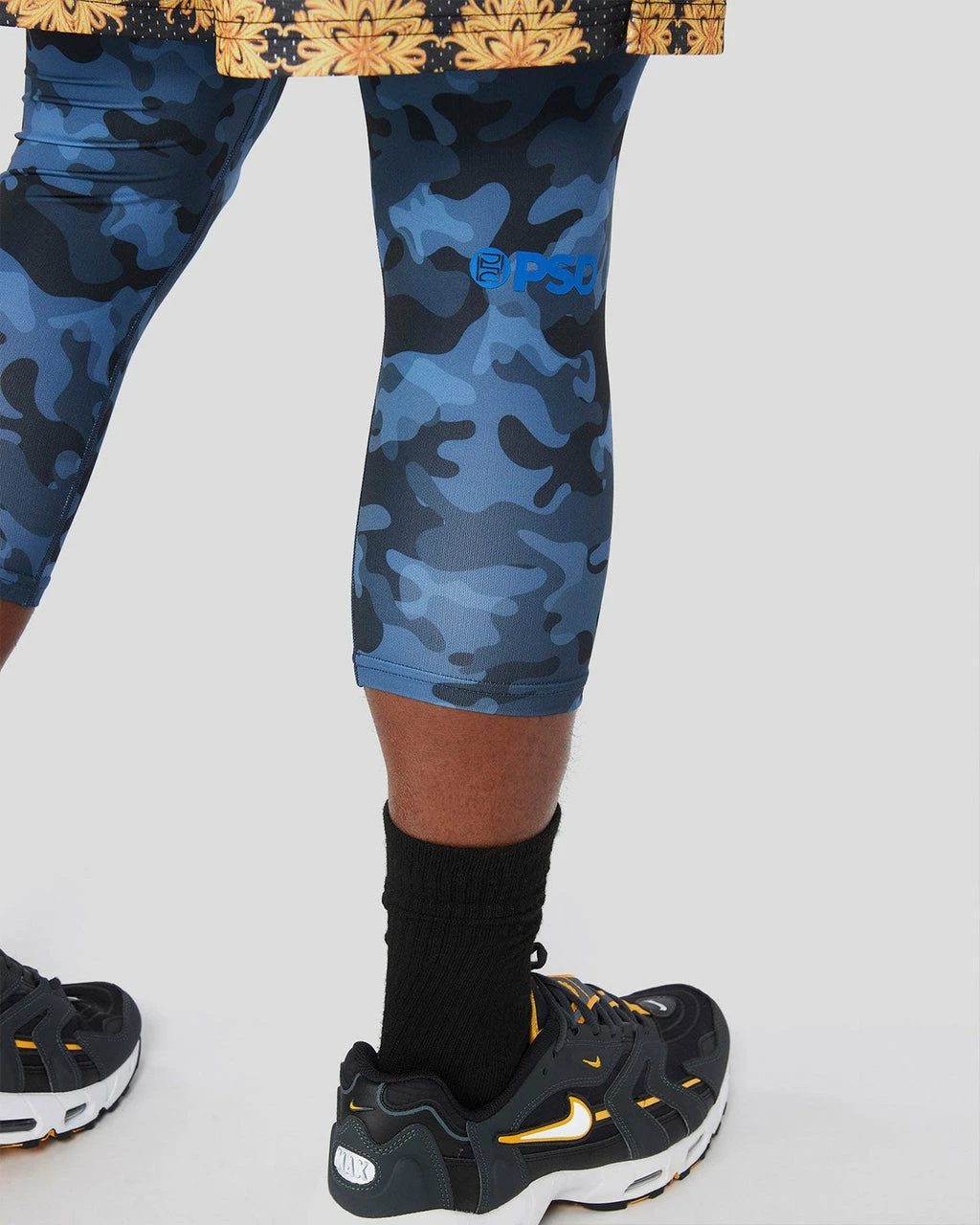 PSD Underwear Pro Tight 3/4 - Blue Steel Camo 7 PSD Underwear Pro Tight 3/4 - Blue Steel Camo - Image 5