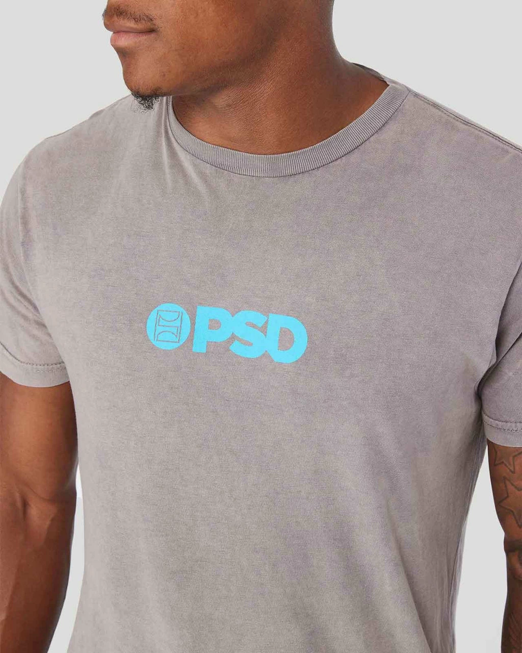 PSD Underwear Blue Zinc Tee 7 PSD Underwear Blue Zinc Tee - Image 5