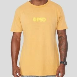 PSD Underwear Gold Mustard Tee