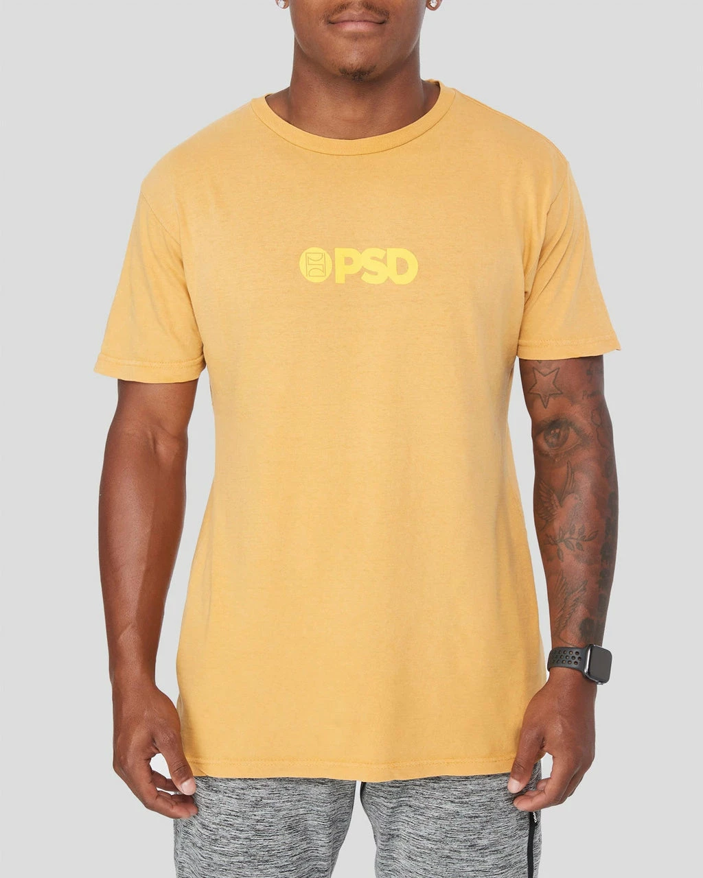 PSD Underwear Gold Mustard Tee 2 PSD Underwear Gold Mustard Tee