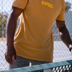 PSD Underwear Gold Mustard Tee 14 PSD Underwear Gold Mustard Tee -Mens Sales 4221T1002 GLD 6