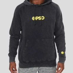 PSD Underwear Neon Black Hoodie