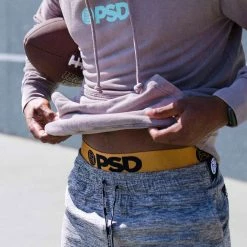 PSD Underwear Aqua Zinc Hoodie 15 PSD Underwear Aqua Zinc Hoodie -Mens Sales 4221T1005 GRY 6