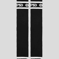 PSD Underwear 3 Pack - Logo Stripe Crew - Black -Mens Sales 422506030 BLK 3