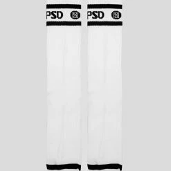 PSD Underwear 3 Pack - Logo Stripe Crew - White -Mens Sales 422506031 WHT 3