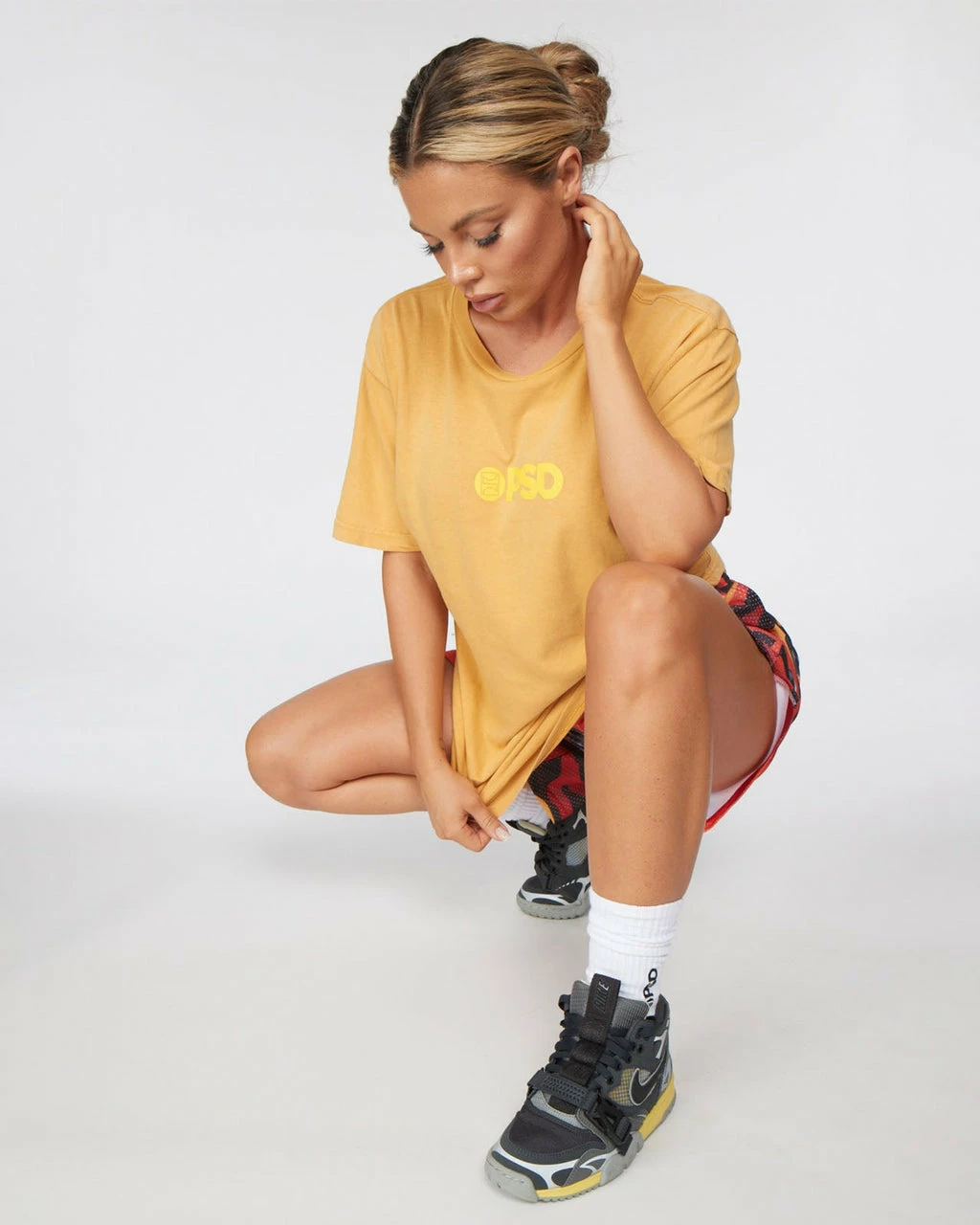 PSD Underwear Gold Mustard Tee 4 PSD Underwear Gold Mustard Tee - Image 3